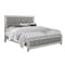 Global Furniture Usa Transitional Glam Mirrored Riley Silver Queen Bed 3041 - alternate 3
